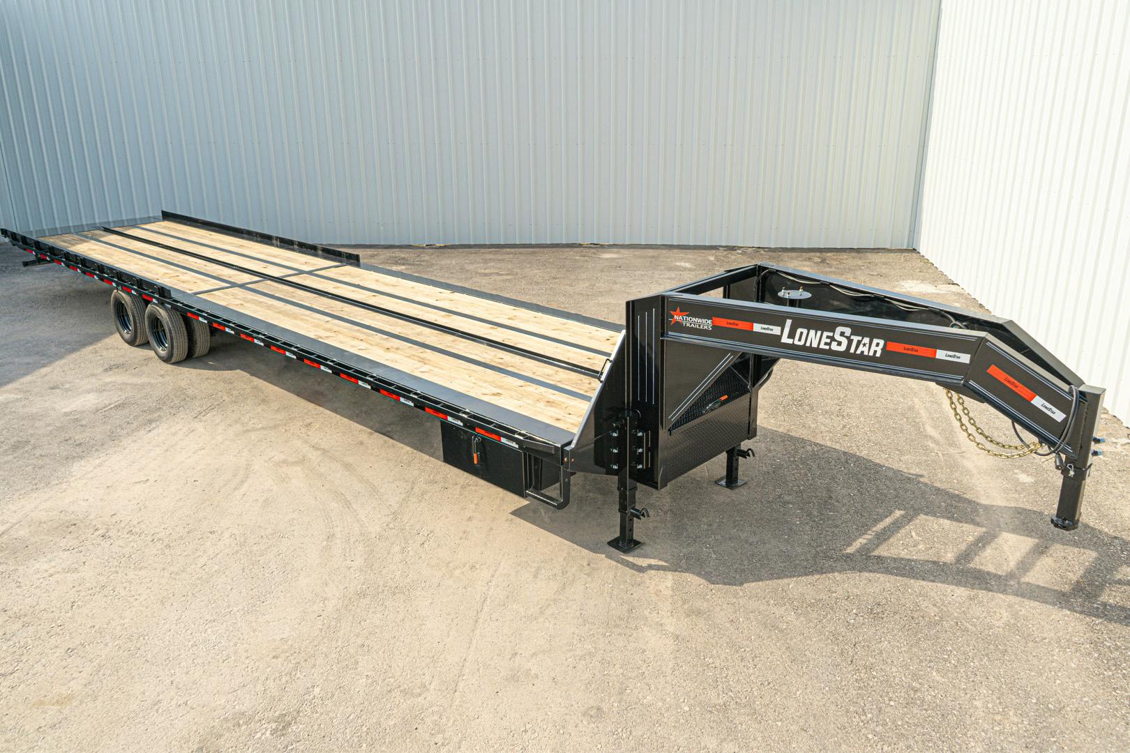LoneStar 40'x102" Tilt Shipping Container Trailer w/ Duals (TC) - Stock #87192 - Image 8 of 28