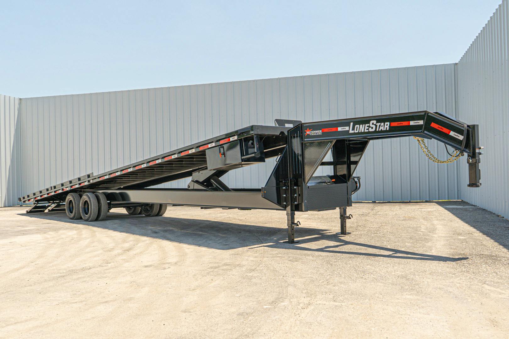 LoneStar 40'x102" Tilt Shipping Container Trailer w/ Duals (TC) - Stock #87199 - Image 5 of 28