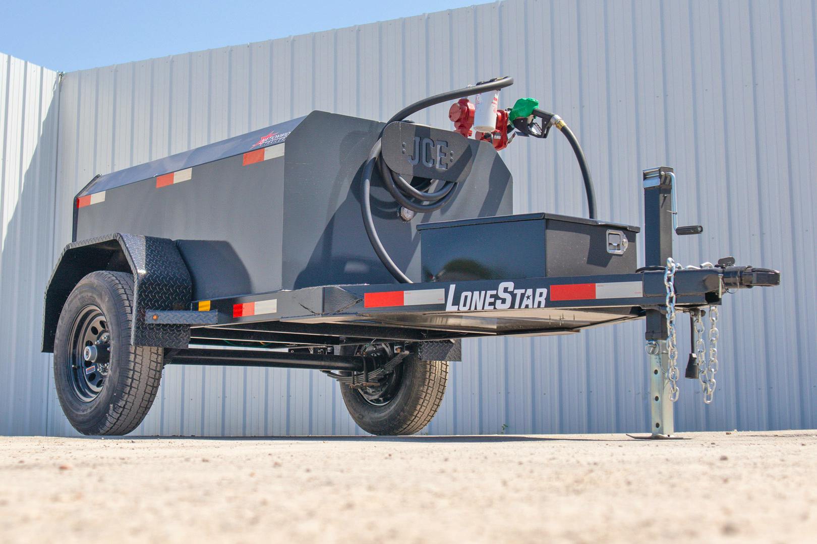 LoneStar 6'x48" 350 Gallon Fuel Tank Trailer - Stock #87221 - Image 3 of 12