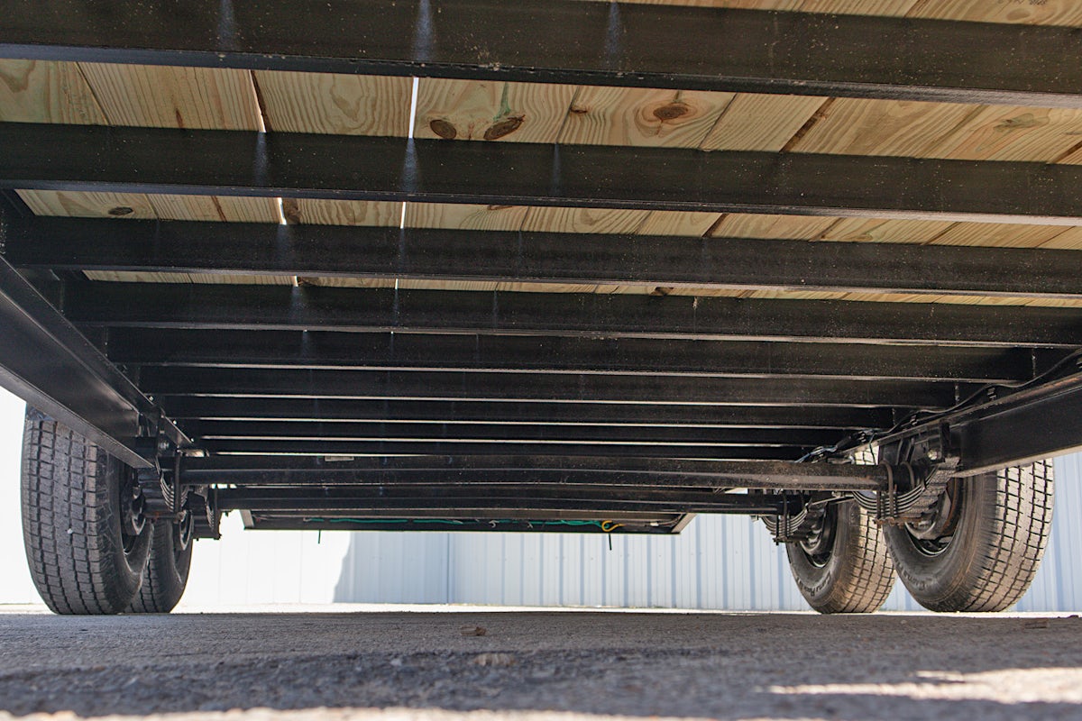 LoneStar 20'x83" Equipment Trailer w/ Stand-Up Ramps - Stock #87224 - Image 7 of 13 LoneStar 20'x83" Equipment Trailer w/ Stand-Up Ramps - Stock #87224 - Image 7 of 13