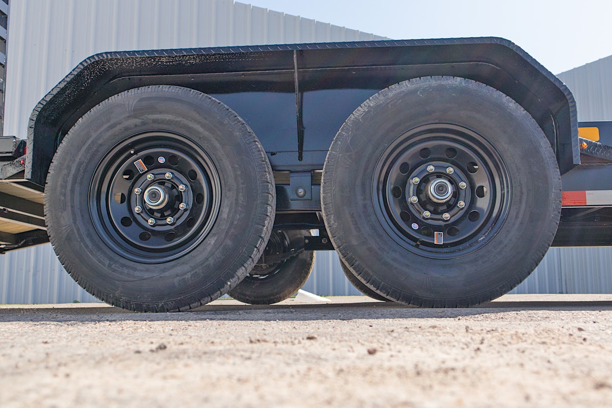 LoneStar 20'x83" Equipment Trailer w/ Stand-Up Ramps - Stock #87224 - Image 6 of 13 LoneStar 20'x83" Equipment Trailer w/ Stand-Up Ramps - Stock #87224 - Image 6 of 13