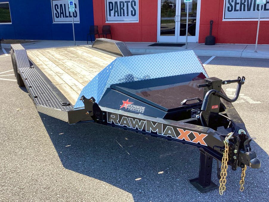 RawMaxx 20'x102" Stealth X Car Trailer (SLX) - Stock #87234 - Image 1 of 5