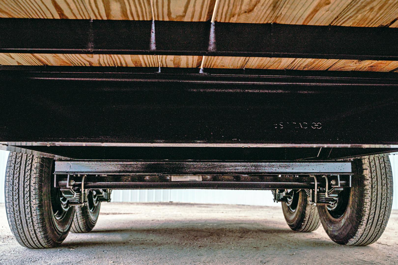 PJ Trailers 24'x102" 8" I-Beam Deckover Flatbed Trailer (F8) - Image 9