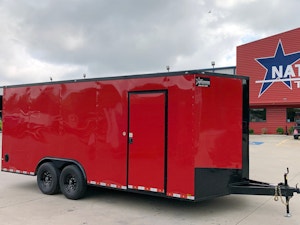 Spartan 8.5'x20' Enclosed Cargo Trailer w/ Rear Ramp Door (C2)