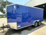 Spartan 7'x16' Enclosed Cargo Trailer w/ Rear Ramp Door (C2) Stock #87243 - Thumbnail 2