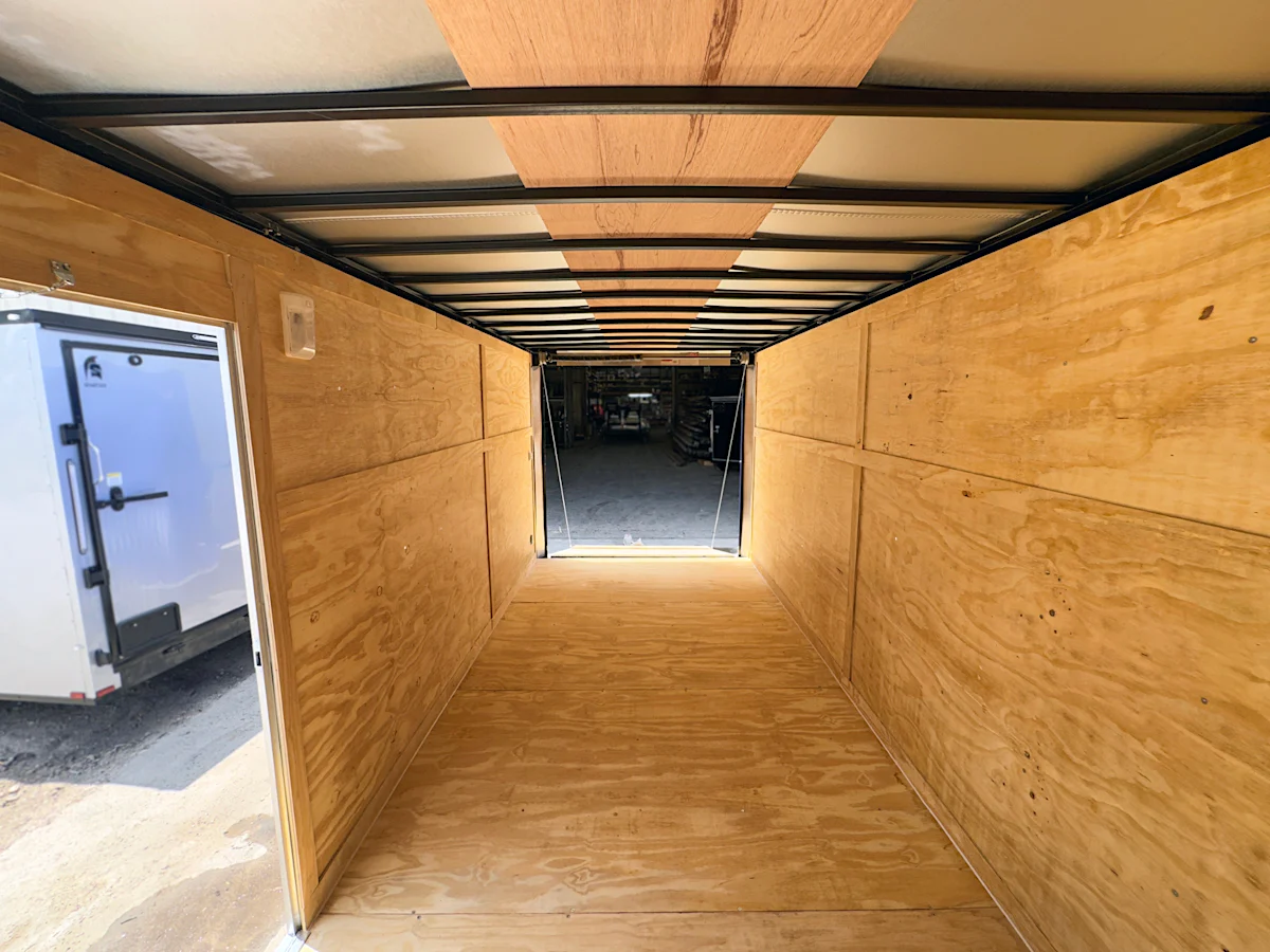 Spartan 7'x16' Enclosed Cargo Trailer w/ Rear Ramp Door (C2) - Stock #87243 - Image 5 of 8 Spartan 7'x16' Enclosed Cargo Trailer w/ Rear Ramp Door (C2) - Stock #87243 - Image 5 of 8