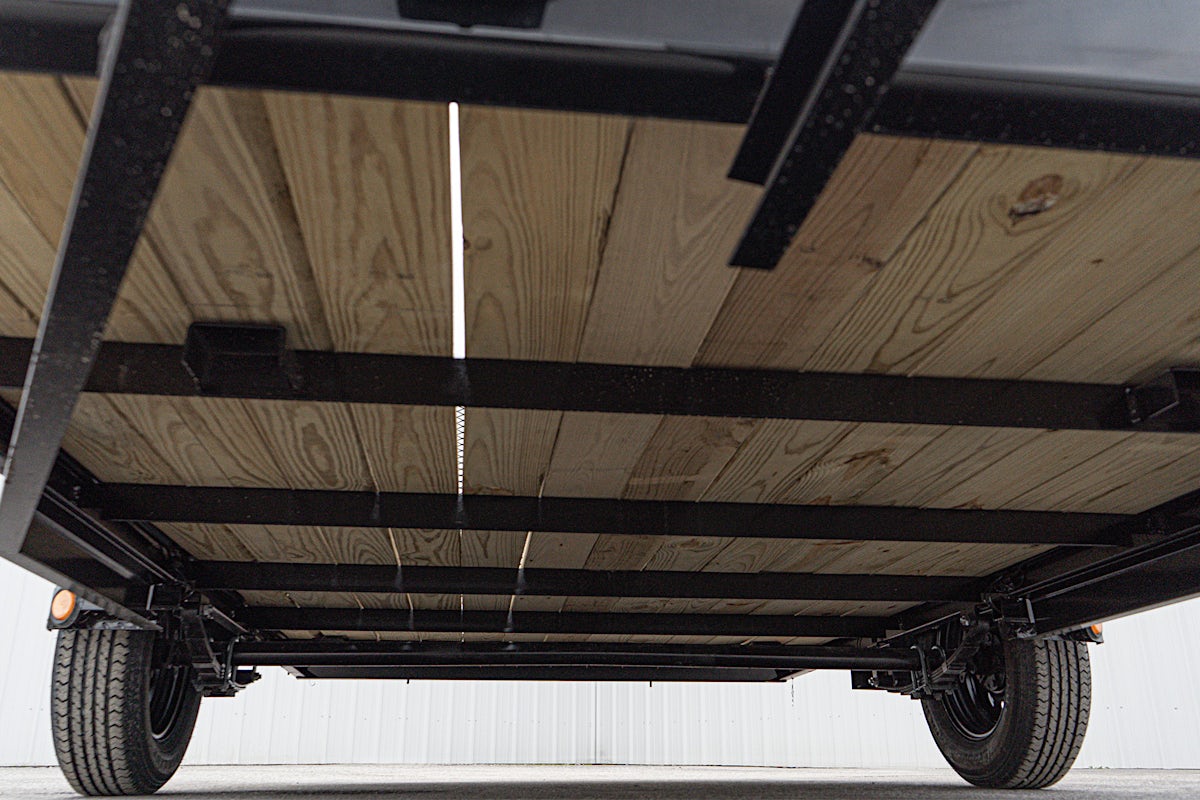 PJ Trailers 12'x77" Single Axle 4" Channel Utility Trailer (U7) - Image 11