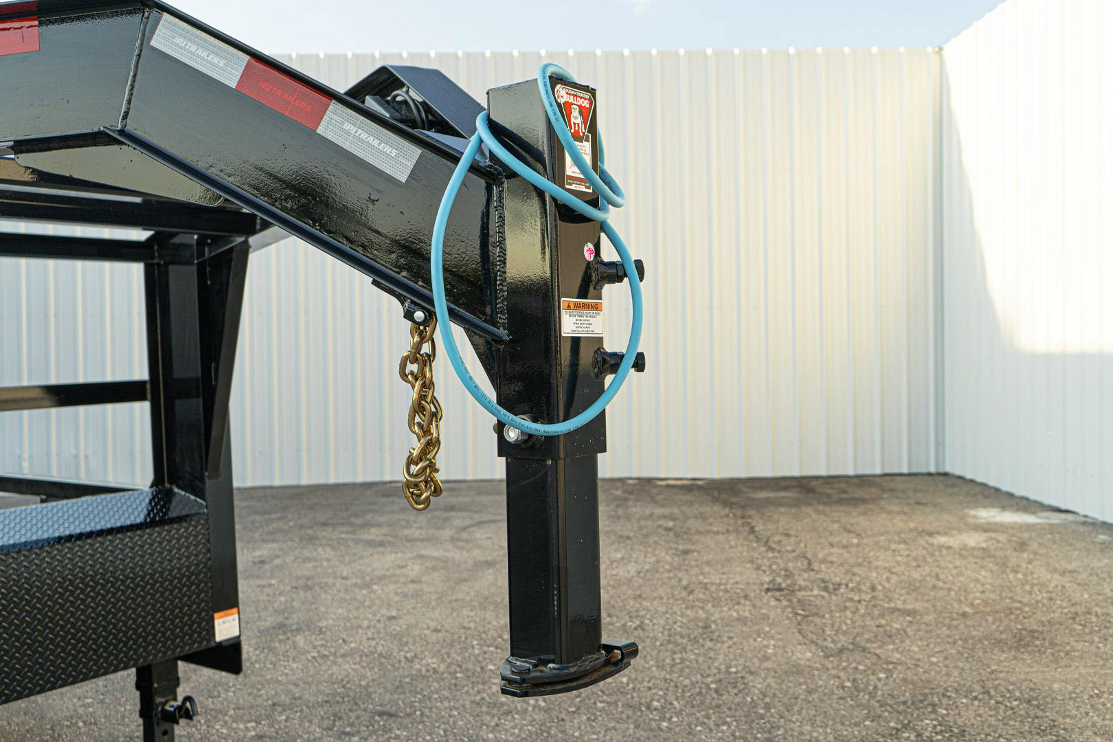 PJ Trailers 24'x83" Gooseneck Angle Pipetop Equipment Trailer (P8) - Image 7