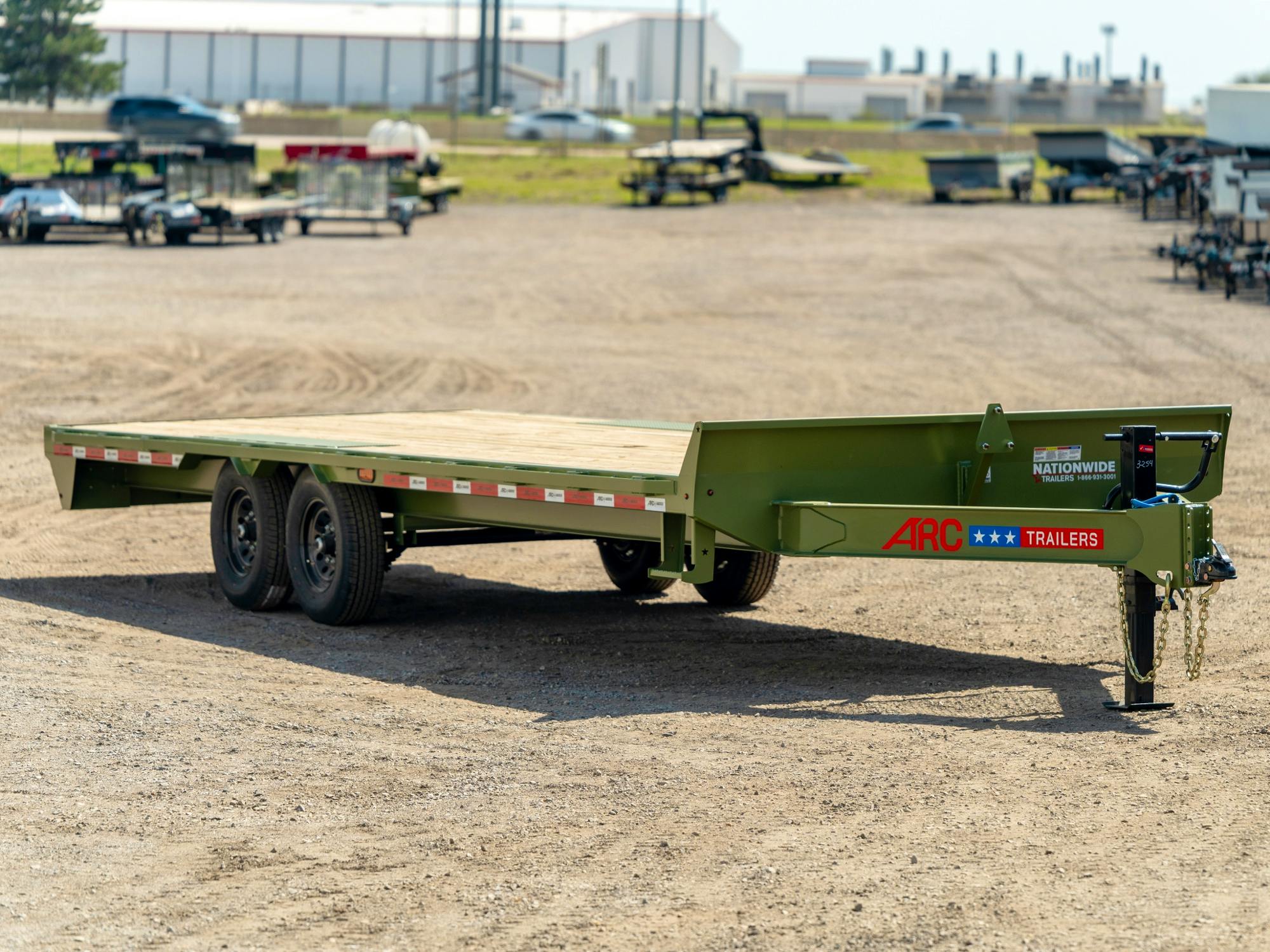 ARC Trailers 24'x102" 8" I-beam Deckover Trailer (BDS) - Stock #87255 - Image 1 of 3