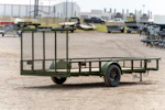 Texas Bragg 14'x77" Utility Trailer w/ 4' Gate (U1) Stock #87264 - Thumbnail 2