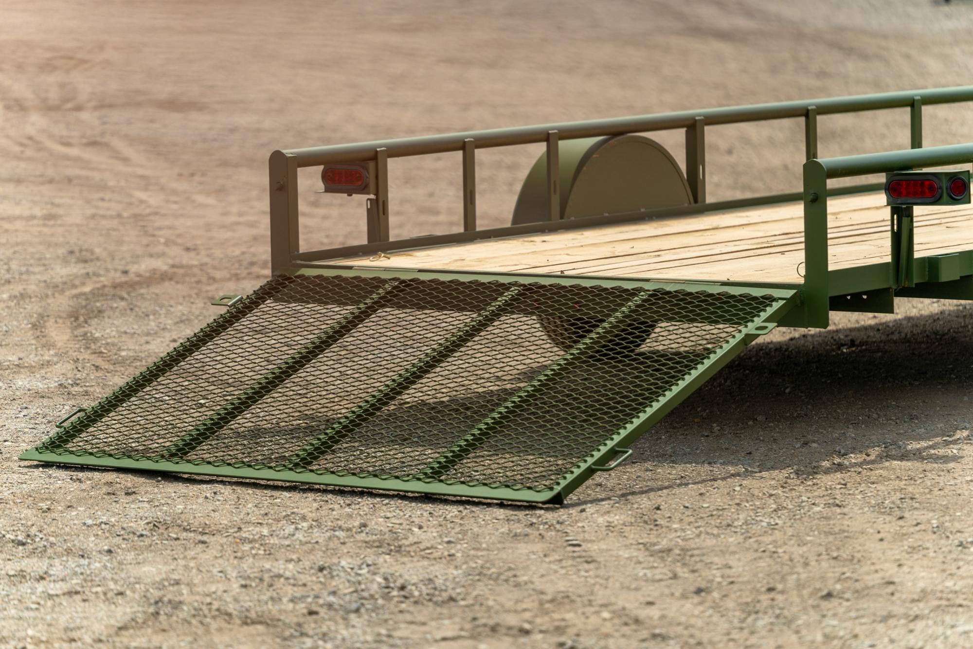 Texas Bragg 14'x77" Utility Trailer w/ 4' Gate (U1) - Stock #87264 - Image 4 of 8