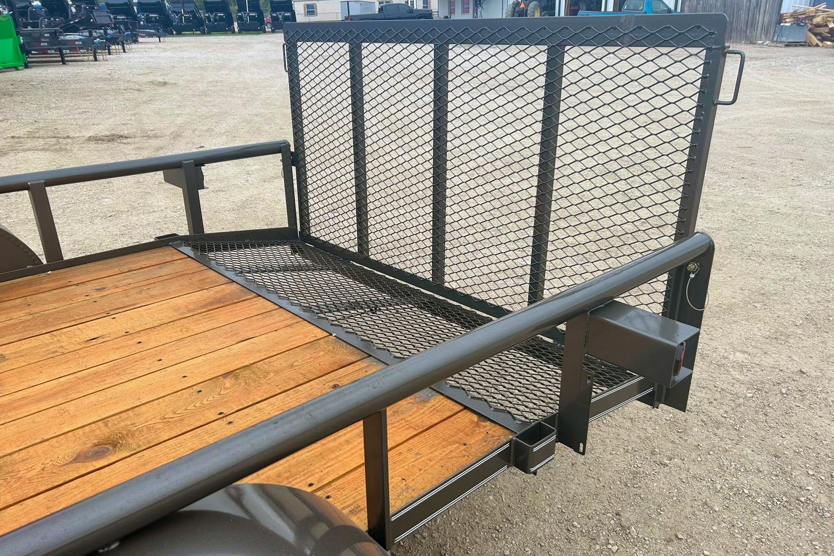 Texas Bragg 14'x77" Utility Trailer w/ 3' Gate & 2' Dovetail (U2) - Image 3