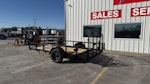 Texas Bragg 12'x77" Utility Trailer w/ 3' Gate & 2' Dovetail (U1) Stock #87267 - Thumbnail 3