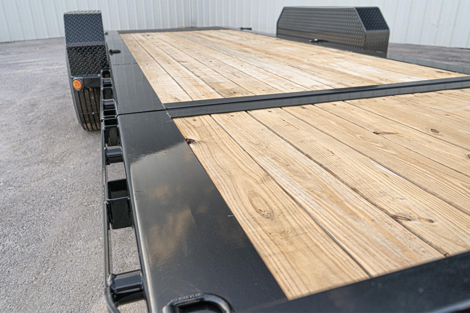 PJ Trailers 20'x82" 6" Channel Hydraulic Equipment Gravity Tilt Trailer (TJ) - Stock #87268 - Image 12 of 20