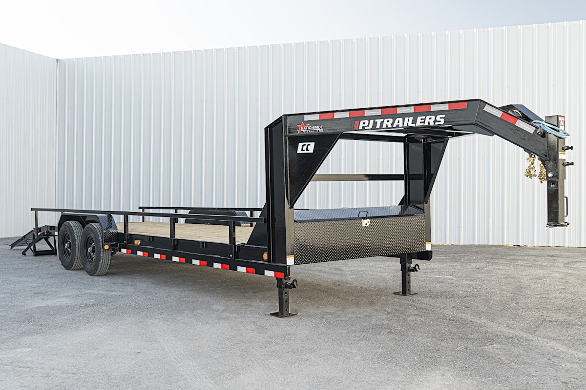 PJ Trailers 24'x83" Gooseneck 6" Channel Equipment Trailer (CC) - Image 4