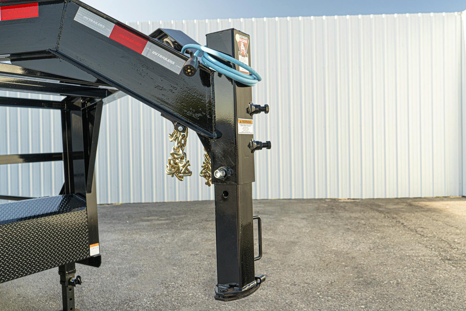 PJ Trailers 24'x83" Gooseneck 6" Channel Equipment Trailer (CC) - Image 10