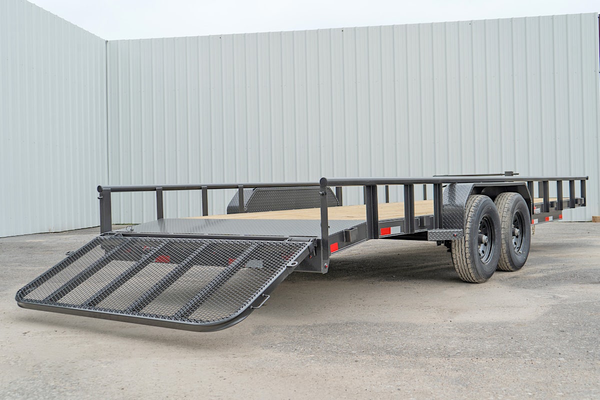 X-ON 22'x83" Utility Trailer w/ 2' Dovetail & 3' Gate (U2) - Stock #87283 - Image 13 of 13 X-ON 22'x83" Utility Trailer w/ 2' Dovetail & 3' Gate (U2) - Stock #87283 - Image 13 of 13