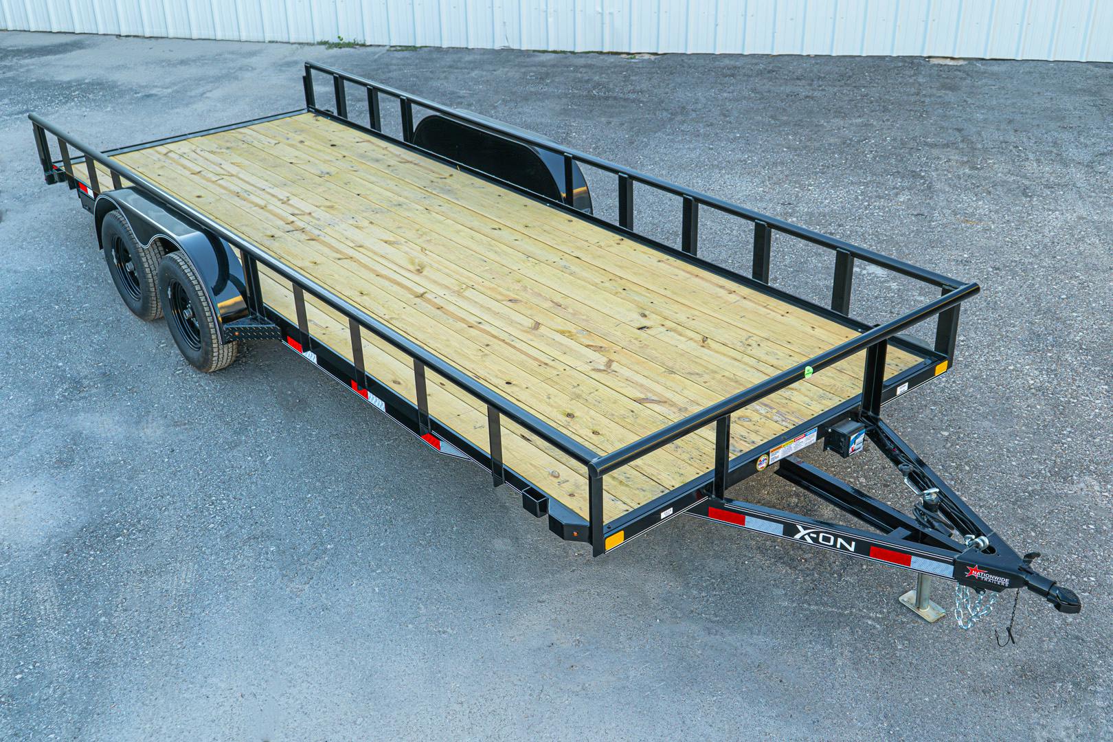 X-ON 20'x83" Utility Trailer w/ Slide-In Ramps (U2) - Stock #87284 - Image 2 of 15
