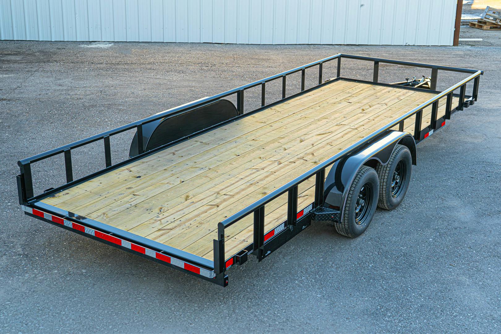 X-ON 20'x83" Utility Trailer w/ Slide-In Ramps (U2) - Stock #87284 - Image 12 of 15