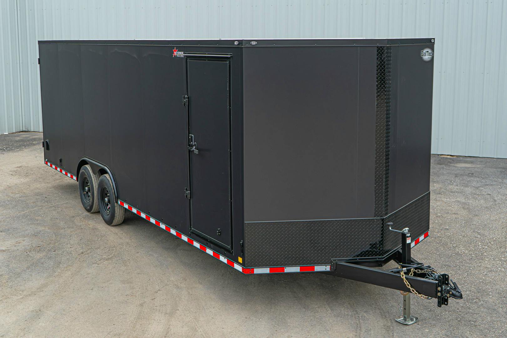 CellTech 8.5'x24' All-Steel Enclosed Cargo Trailer w/ Rear Ramp Door (C2) - Image 1