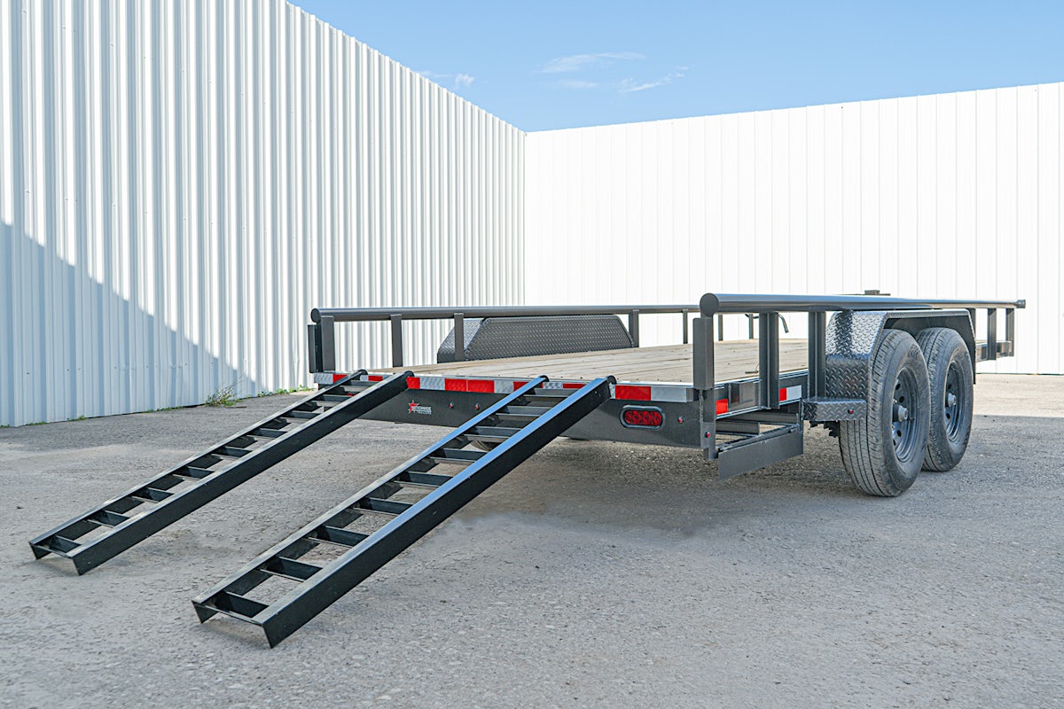 X-ON 16'x83" Utility Trailer w/ Slide-In Ramps (U2) - Stock #87289 - Image 14 of 14 X-ON 16'x83" Utility Trailer w/ Slide-In Ramps (U2) - Stock #87289 - Image 14 of 14