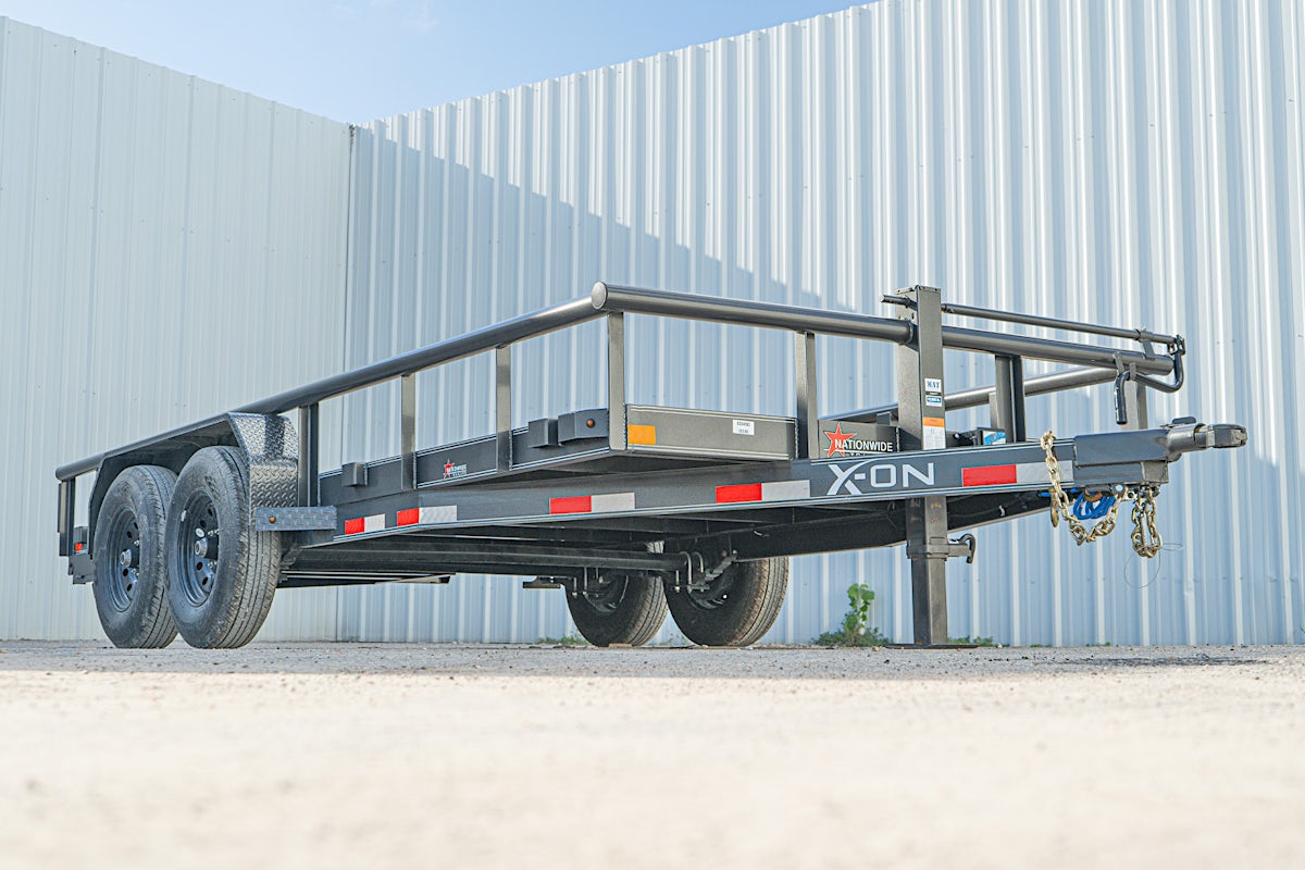 X-ON 16'x83" Utility Trailer w/ Slide-In Ramps (U2) - Stock #87289 - Image 3 of 14 X-ON 16'x83" Utility Trailer w/ Slide-In Ramps (U2) - Stock #87289 - Image 3 of 14