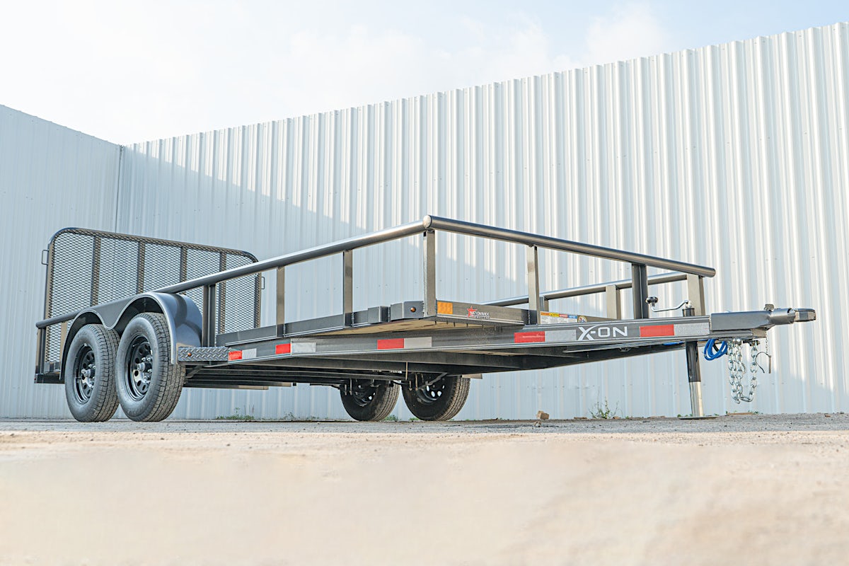 X-ON 16'x83" Utility Trailer w/ 4' Gate (U2) - Stock #87294 - Image 3 of 12 X-ON 16'x83" Utility Trailer w/ 4' Gate (U2) - Stock #87294 - Image 3 of 12