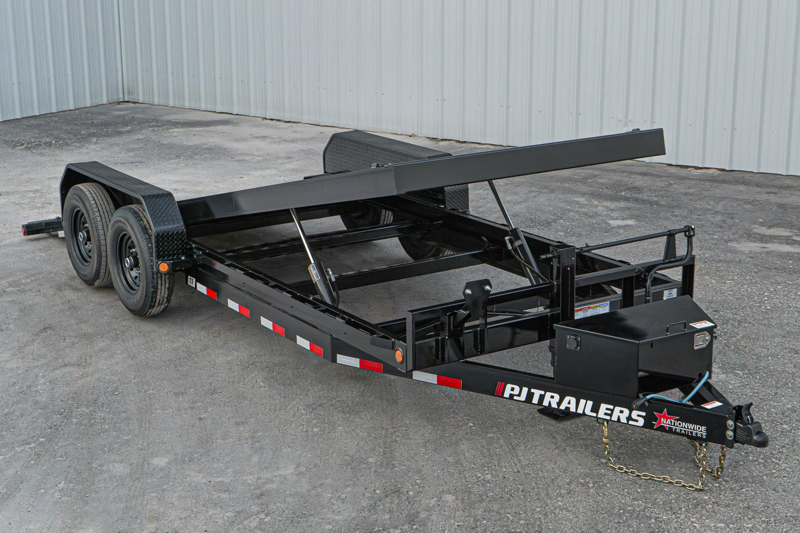 PJ Trailers 20'x82" Powered Full Deck Tilt Trailer (TF) - Image 2