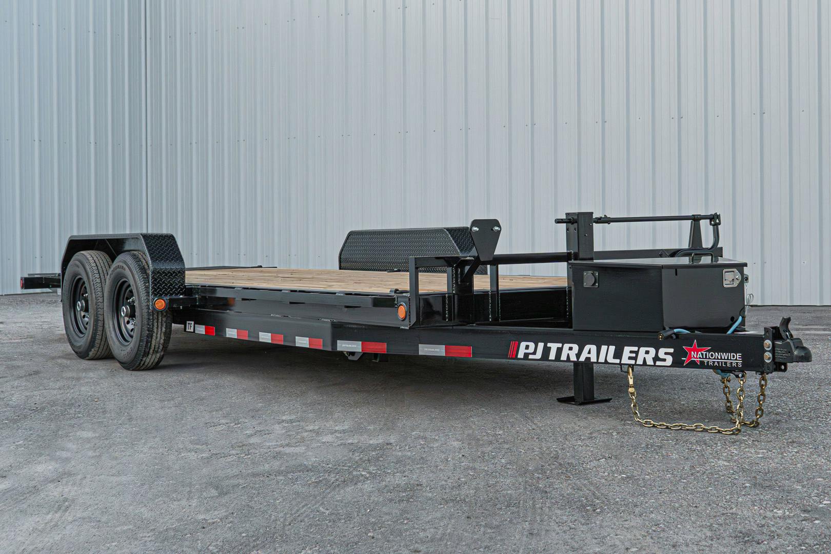 PJ Trailers 20'x82" Powered Full Deck Tilt Trailer (TF) - Image 4