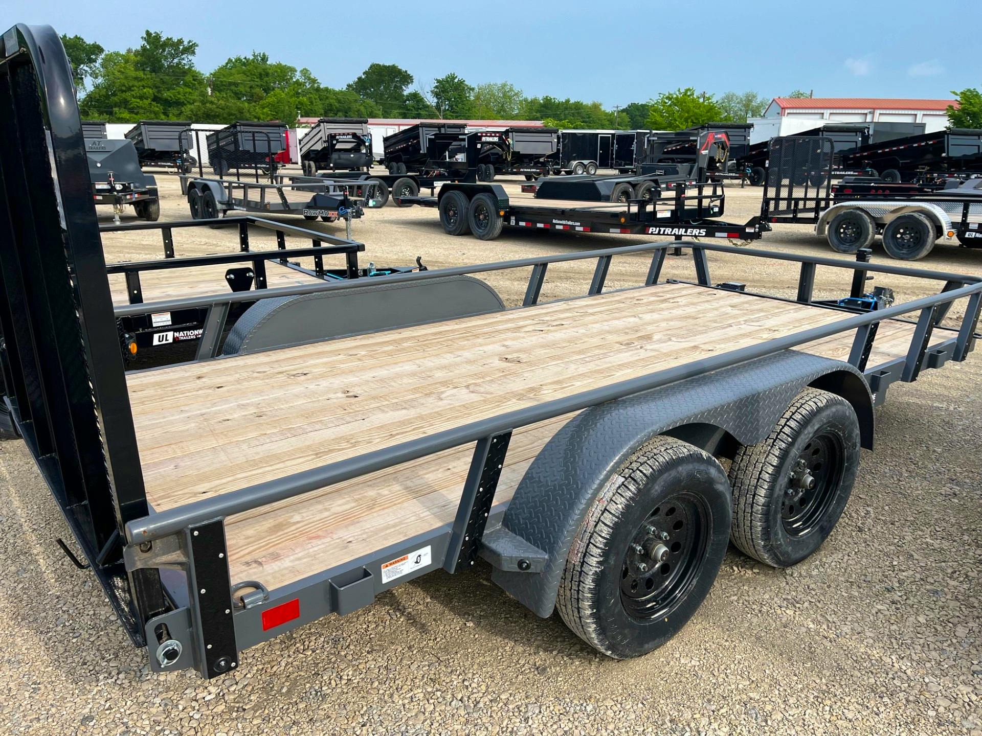 RawMaxx 14'x83" UTX Utility Trailer (UTX) - Stock #87329 - Image 4 of 4