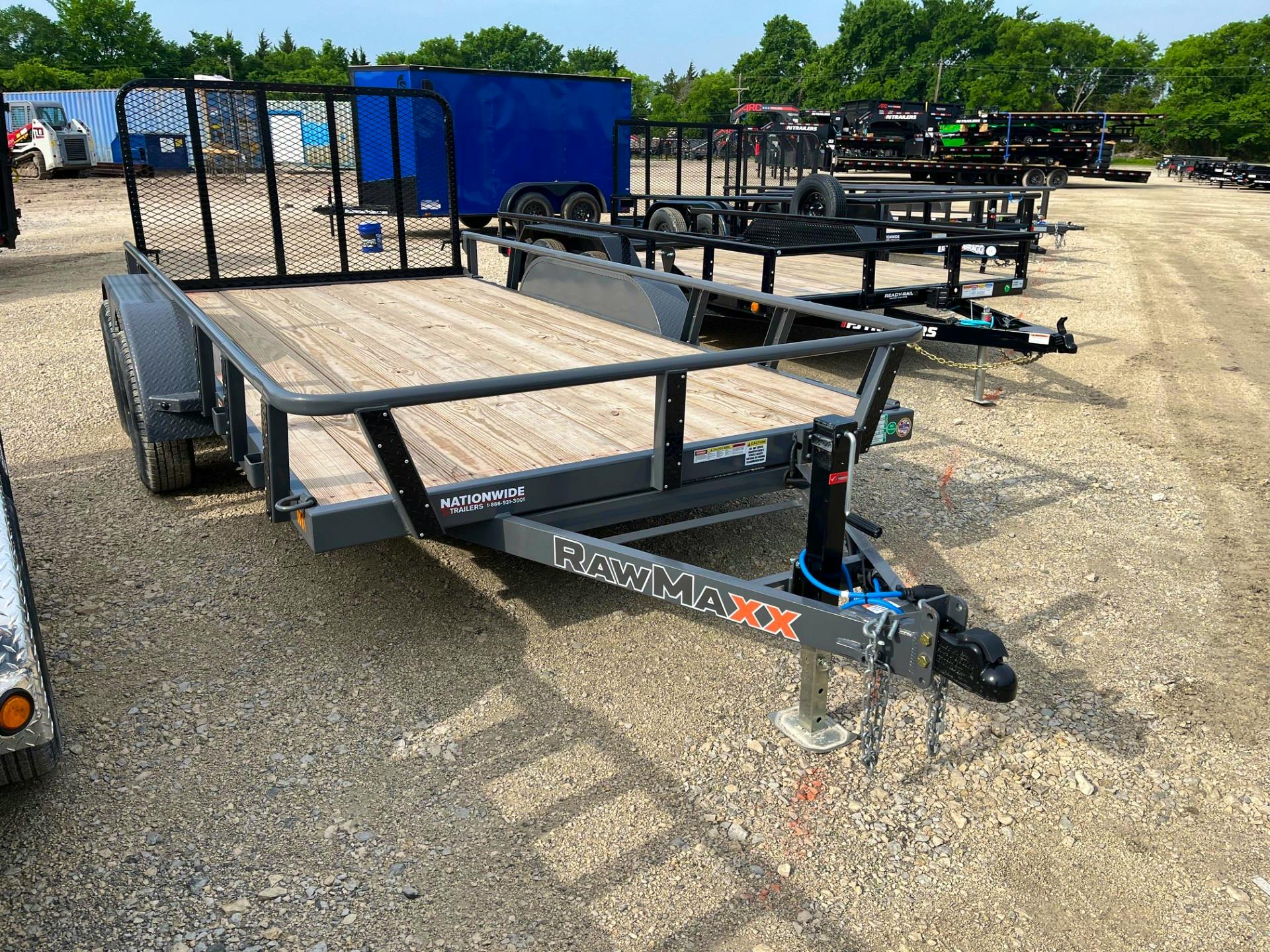 RawMaxx 14'x83" UTX Utility Trailer (UTX) - Stock #87330 - Image 1 of 4