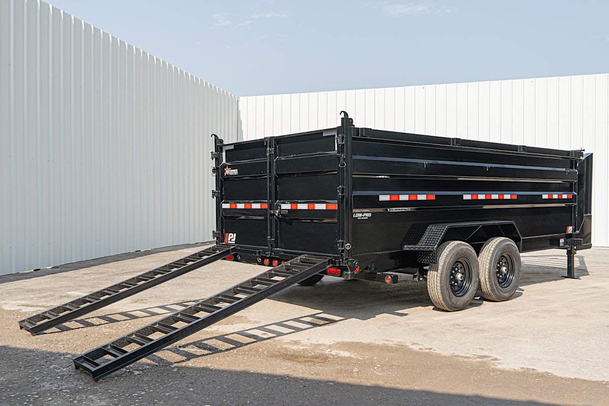 PJ Trailers 16'x83" Gooseneck Telescopic Dump Trailer w/ 4' Sides (DT) - Image 25