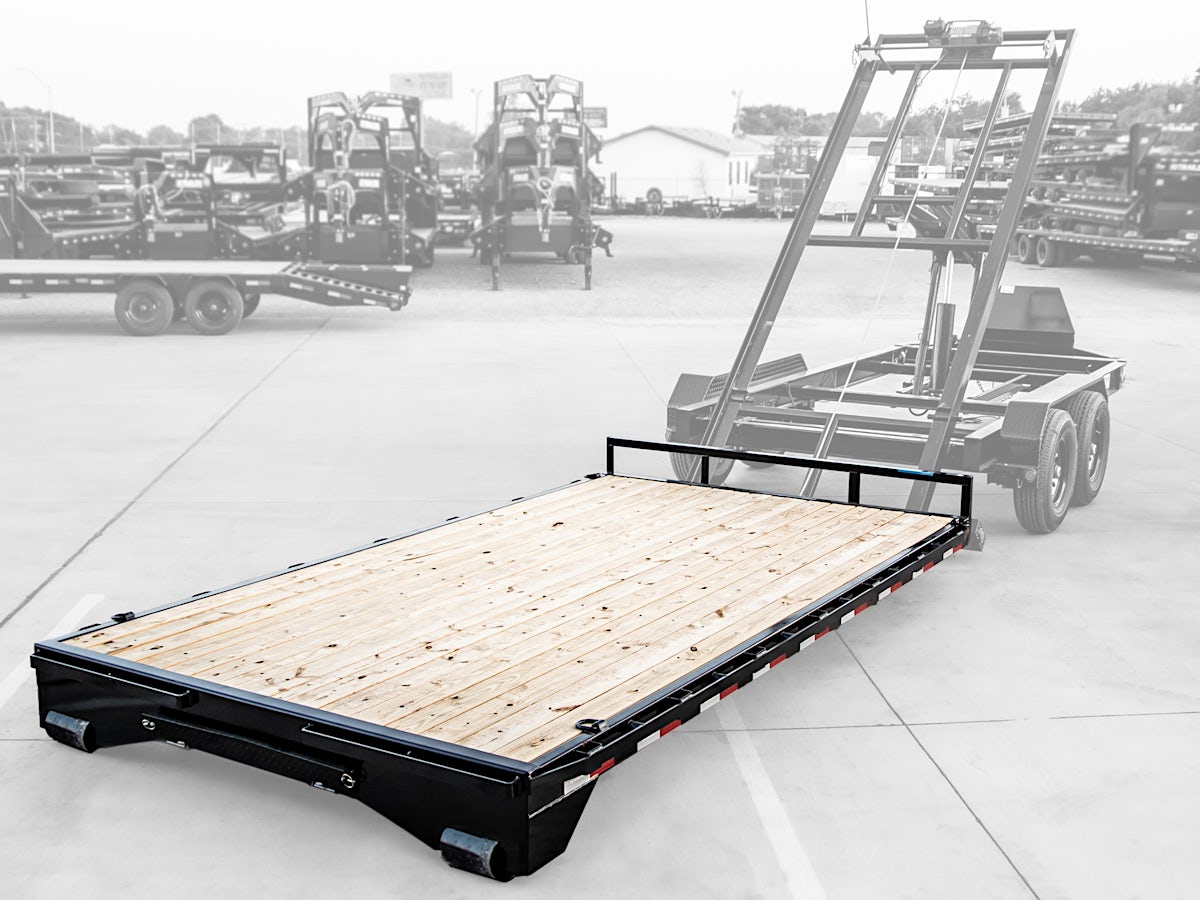 PJ Trailers 14'x96" Rollster Roll-off Deck (RD) - Image 2