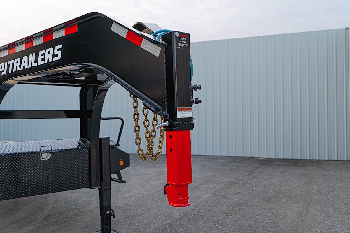 PJ Trailers 40'x102" Gooseneck Low Pro Flatbed Trailer w/ Duals (LD) - Image 7