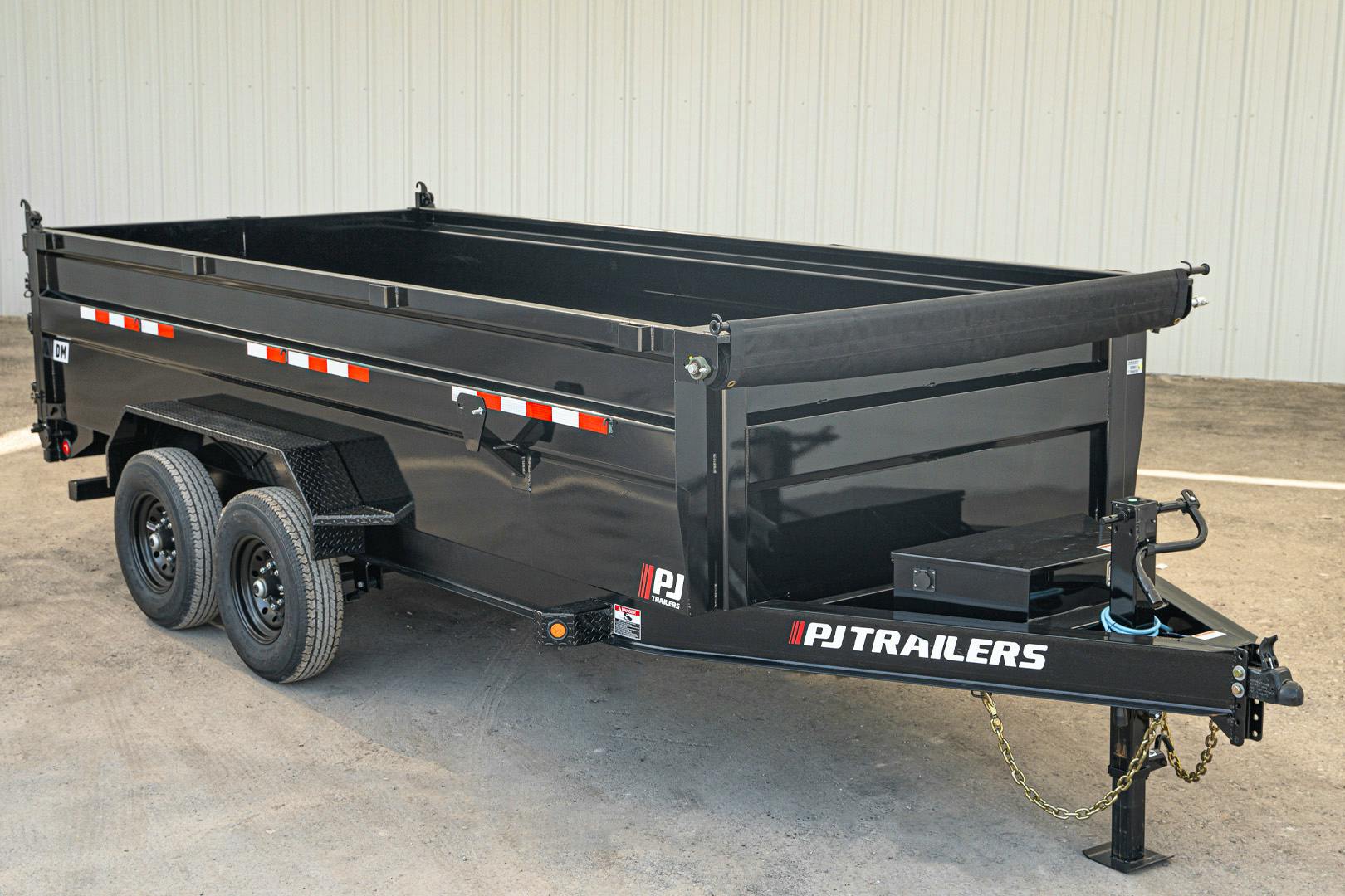 PJ Trailers 16'x83" Low Pro High Side Dump Trailer w/ 3' Sides (DM) - Image 3
