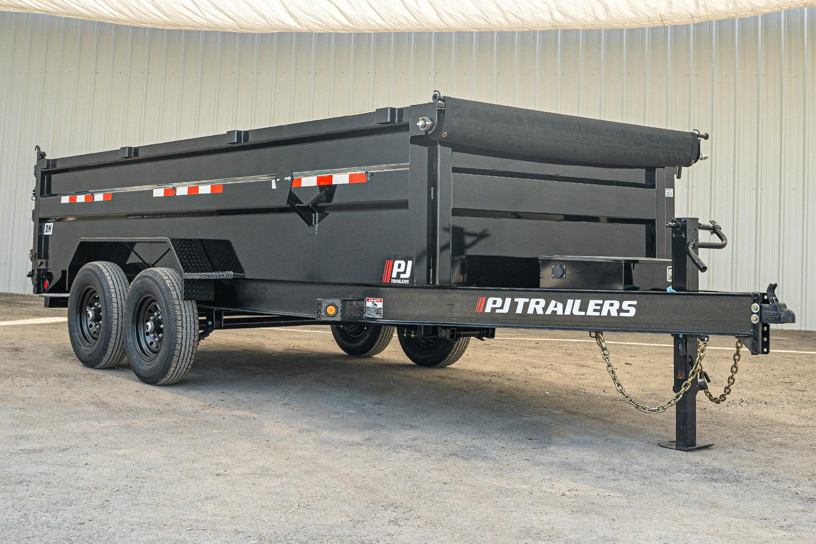 PJ Trailers 16'x83" Low Pro High Side Dump Trailer w/ 3' Sides (DM) - Image 7