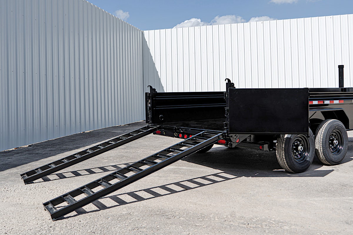 PJ Trailers 14'x83" Telescopic Dump Trailer w/ 2' Sides (DT) - Image 27