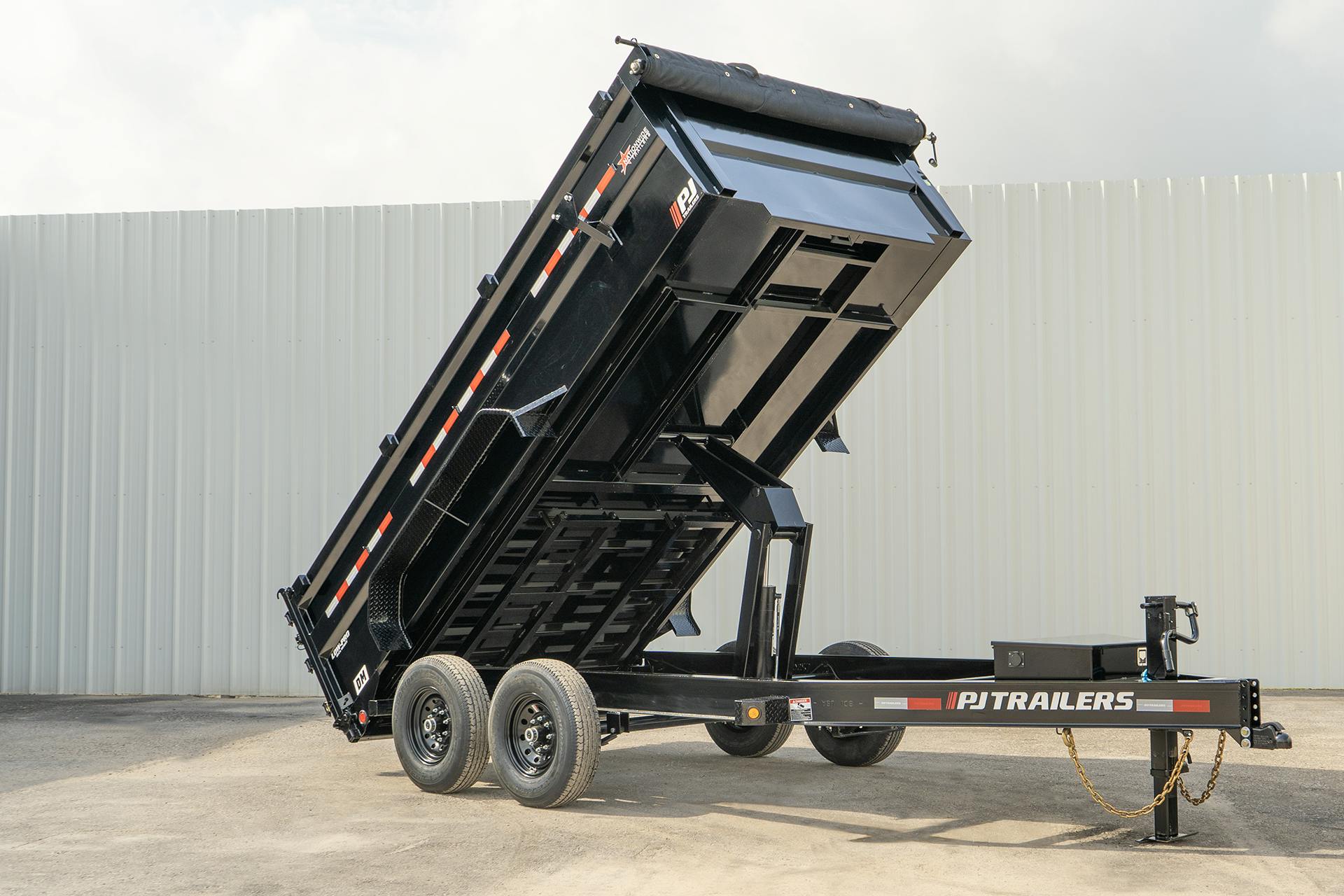 PJ Trailers 14'x83" Low Pro High Side Dump Trailer w/ 3' Sides (DM) - Image 5