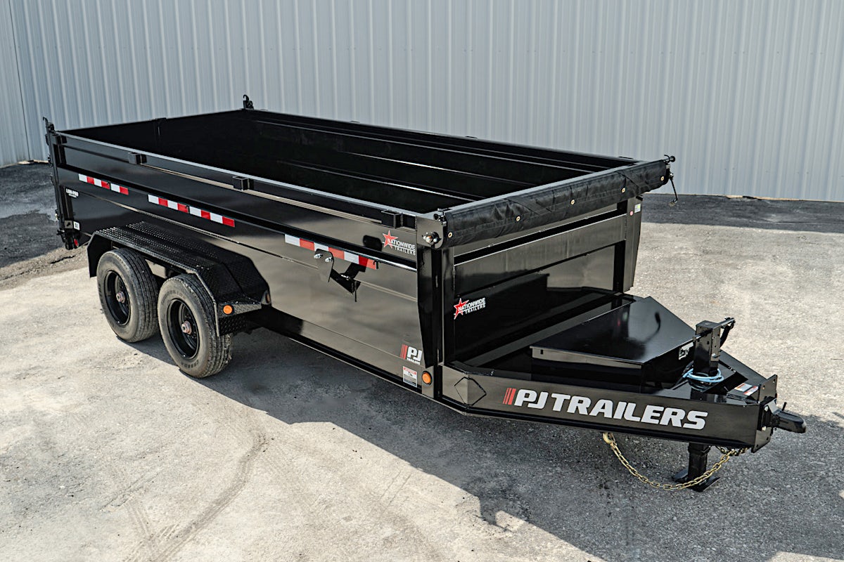 PJ Trailers 16'x83" HD Low Pro Dump Trailer w/ 3' Sides (DE) - Image 5