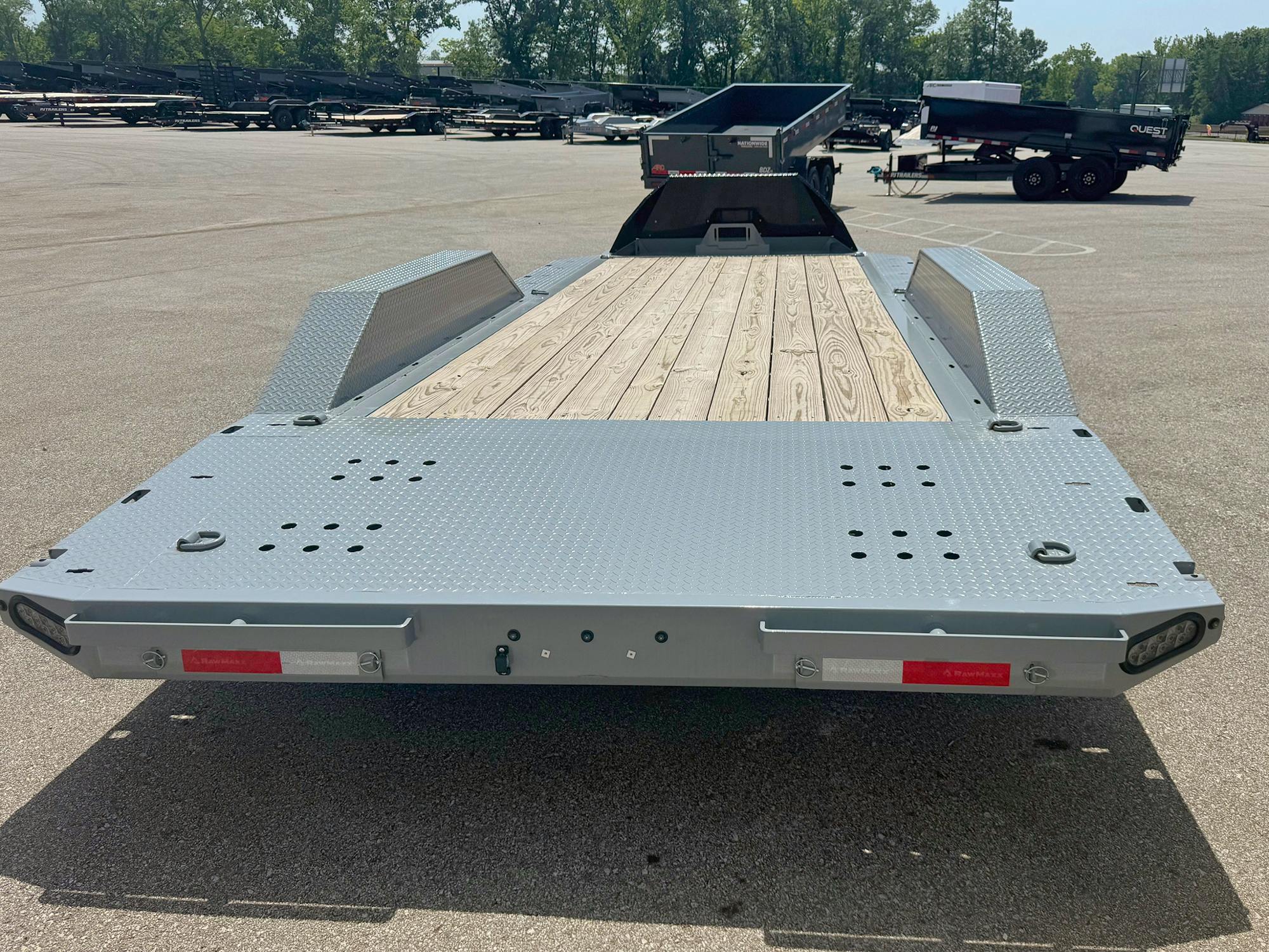 RawMaxx 20'x102" Stealth X Car Trailer (SLX) - Stock #87377 - Image 2 of 4