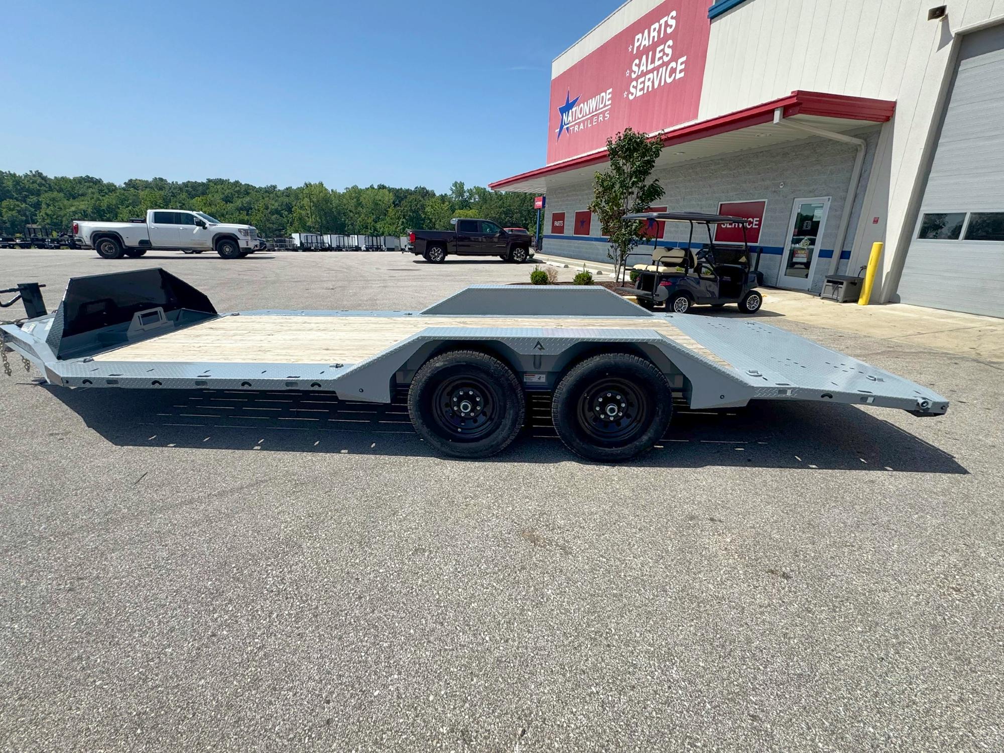 RawMaxx 20'x102" Stealth X Car Trailer (SLX) - Stock #87377 - Image 3 of 4