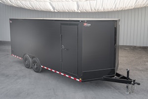 CellTech 8.5'x20' All-Steel Enclosed Cargo Trailer w/ Rear Ramp Door (C2)