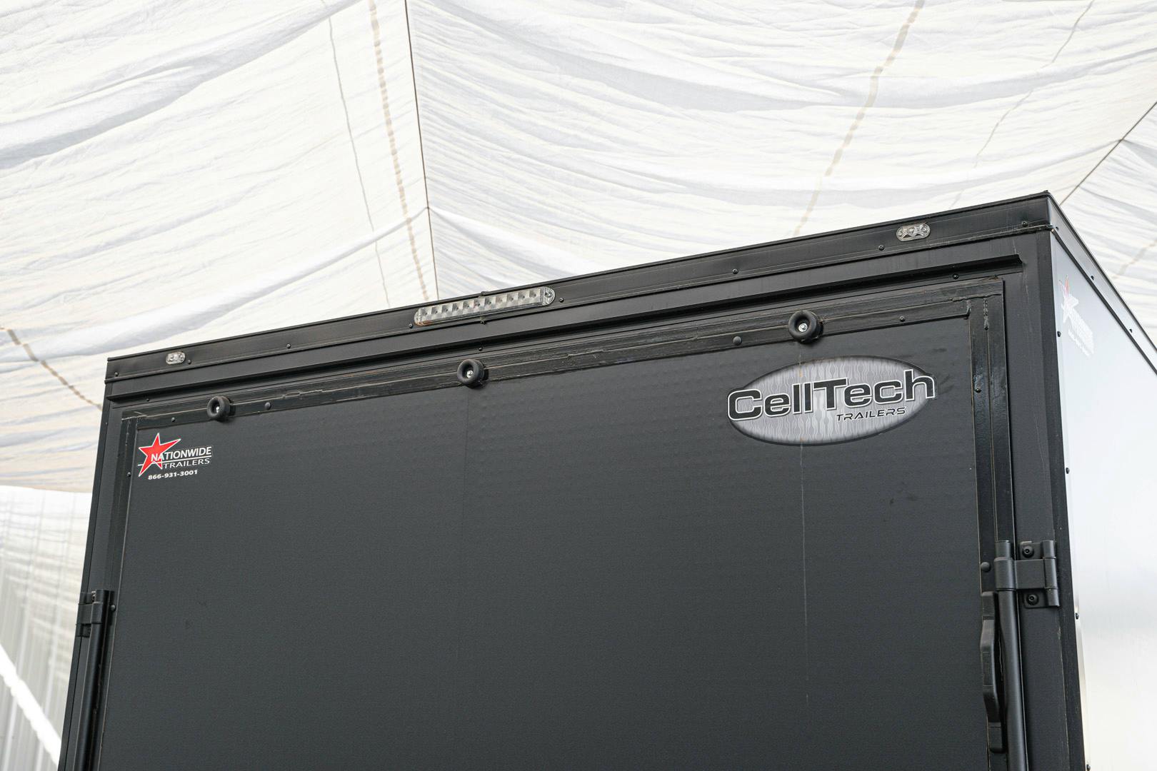 CellTech 8.5'x20' All-Steel Enclosed Cargo Trailer w/ Rear Ramp Door (C2) - Stock #87385 - Image 11 of 18