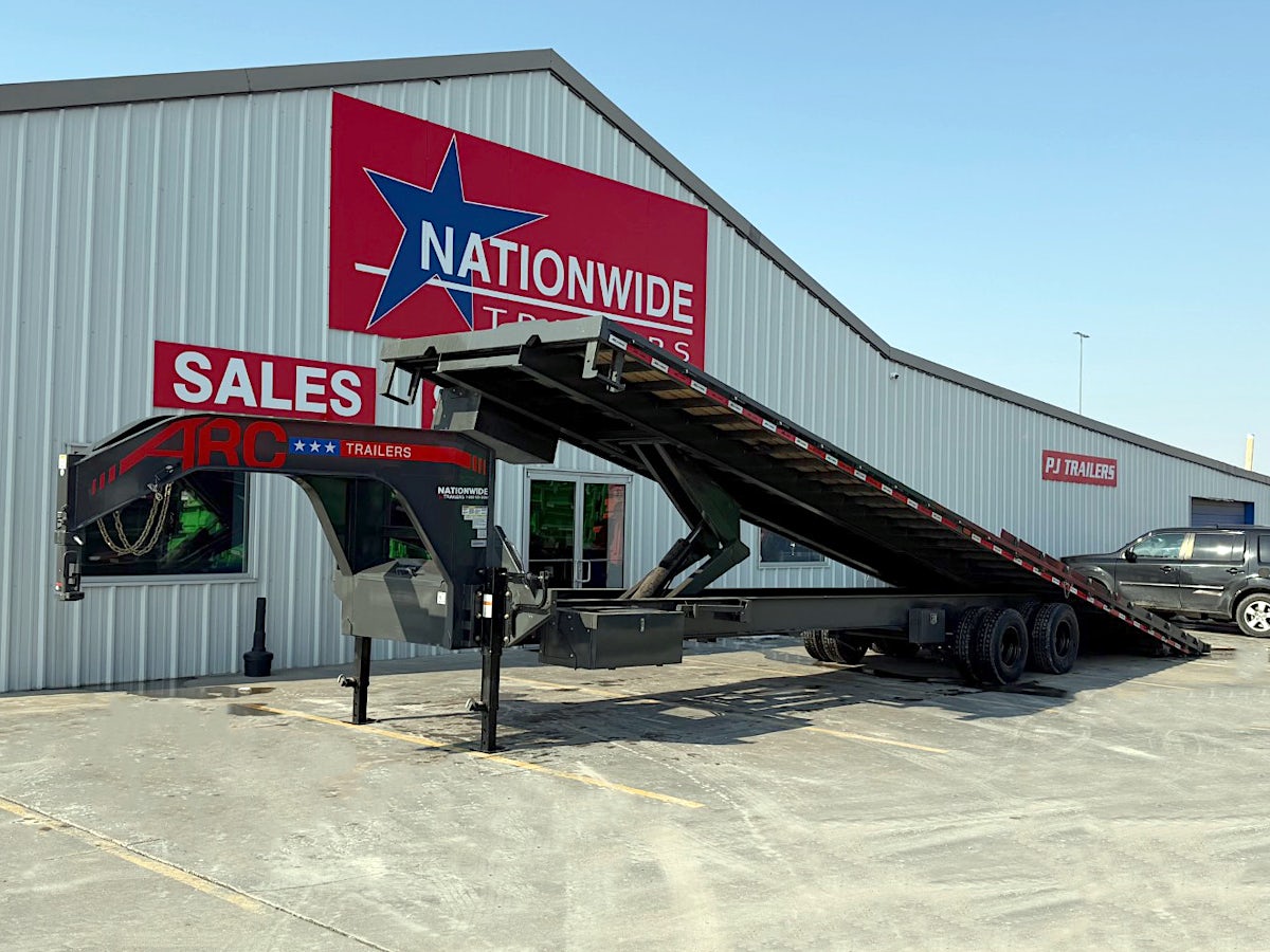 ARC Trailers 40'x102" Gooseneck Container Hauler Trailer (GCT) - Stock #87388 - Image 2 of 8 ARC Trailers 40'x102" Gooseneck Container Hauler Trailer (GCT) - Stock #87388 - Image 2 of 8
