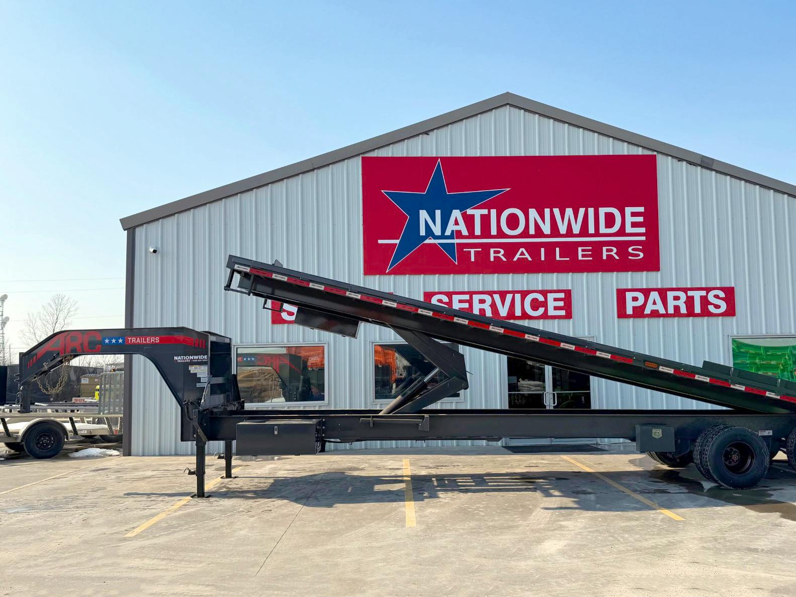 ARC Trailers 40'x102" Gooseneck Container Hauler Trailer (GCT) - Stock #87388 - Image 3 of 8