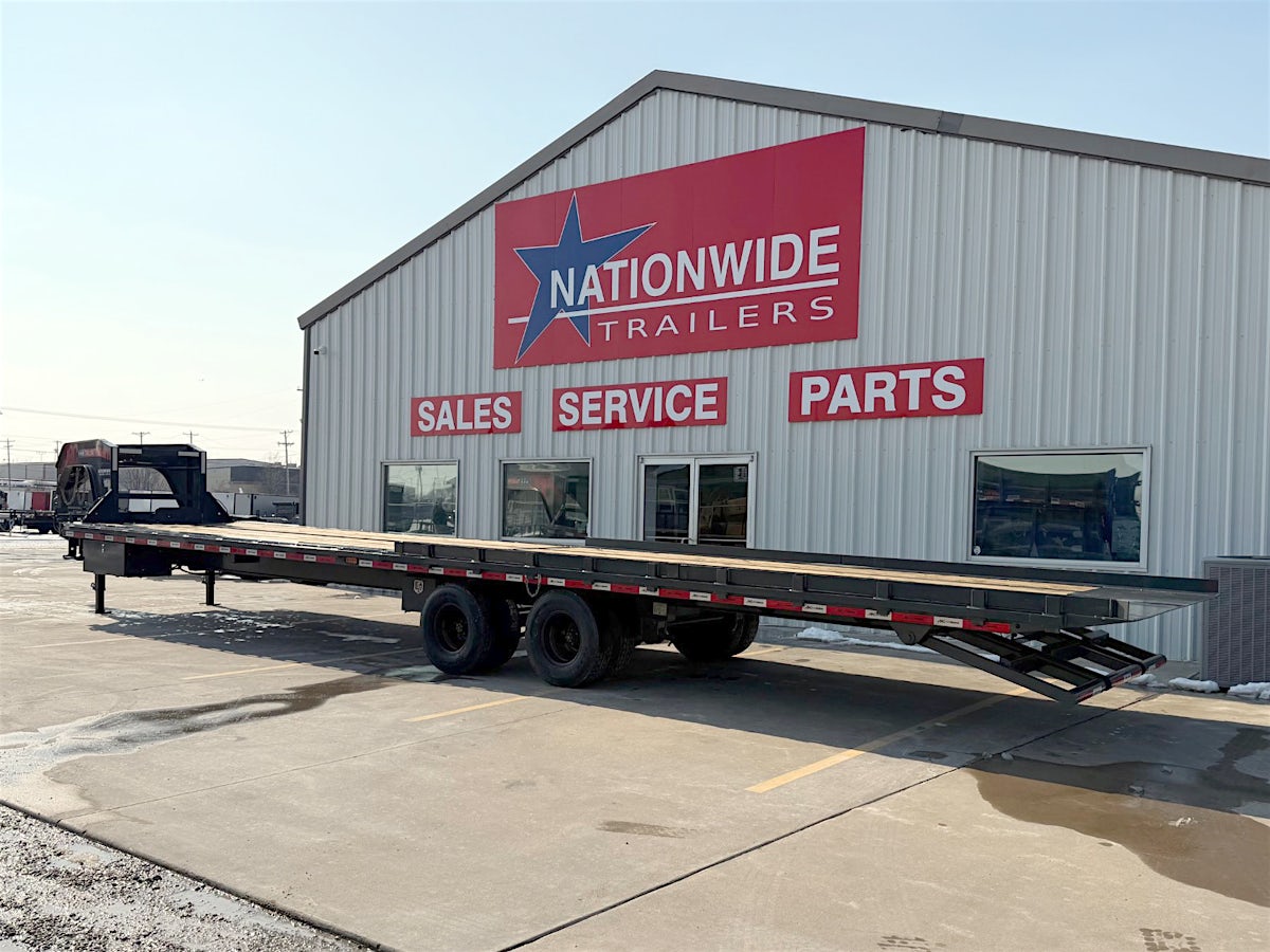 ARC Trailers 40'x102" Gooseneck Container Hauler Trailer (GCT) - Stock #87388 - Image 6 of 8 ARC Trailers 40'x102" Gooseneck Container Hauler Trailer (GCT) - Stock #87388 - Image 6 of 8