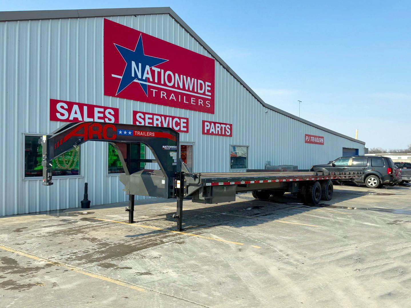 ARC Trailers 40'x102" Gooseneck Container Hauler Trailer (GCT) - Stock #87388 - Image 8 of 8