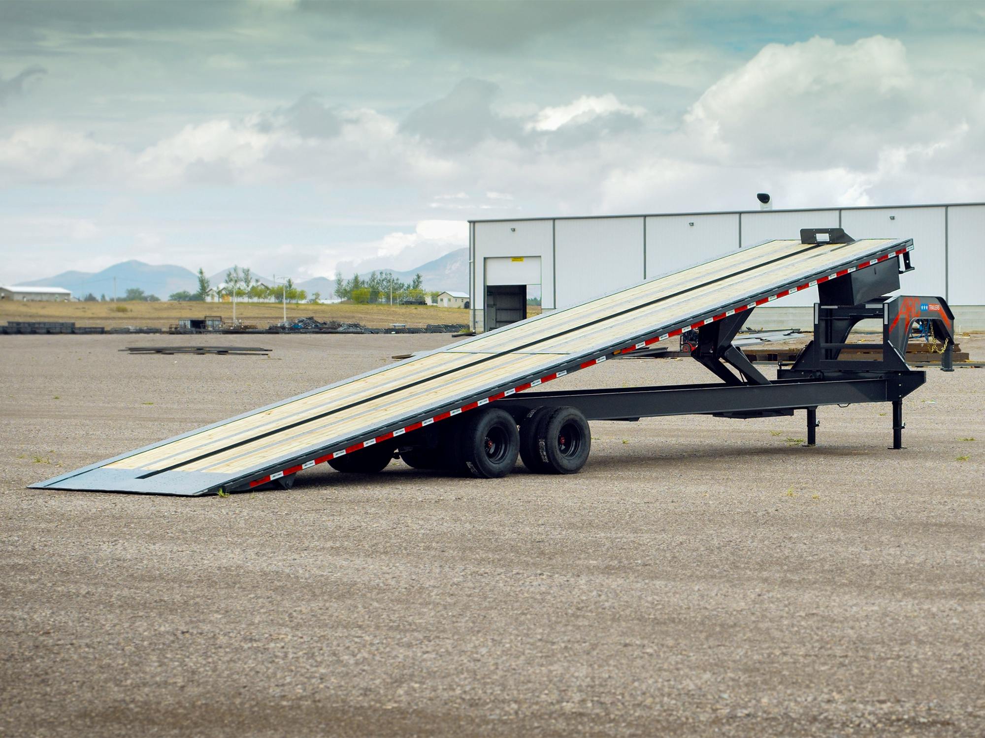 ARC Trailers 40'x102" Gooseneck Container Hauler Trailer (GCT) - Stock #87388 - Image 2 of 8