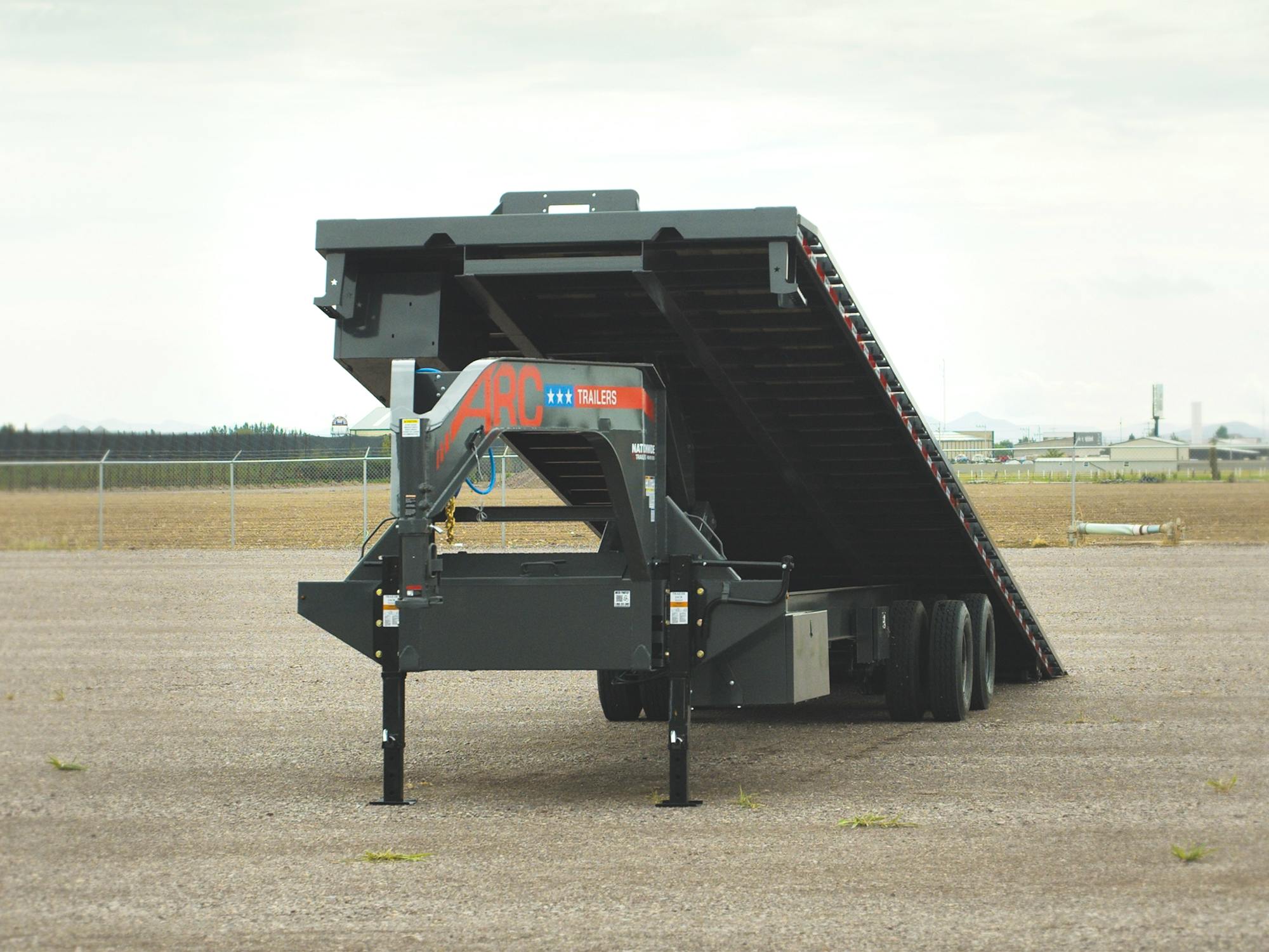 ARC Trailers 40'x102" Gooseneck Container Hauler Trailer (GCT) - Stock #87388 - Image 7 of 8