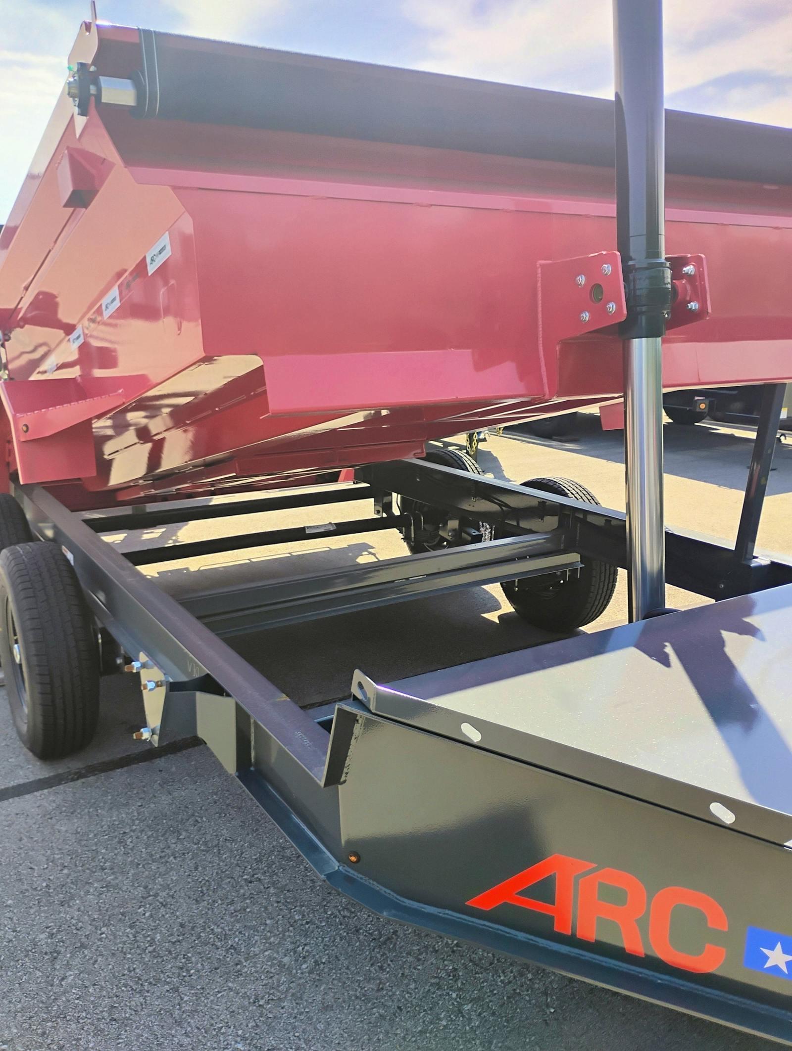 ARC Trailers 12'x83" Telescopic Dump Trailer w/ 2' Sides (BDT) - Stock #87398 - Image 1 of 1